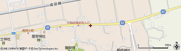 千葉県成田市大和田612周辺の地図