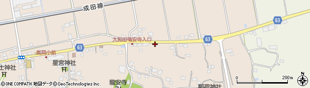 千葉県成田市大和田610周辺の地図