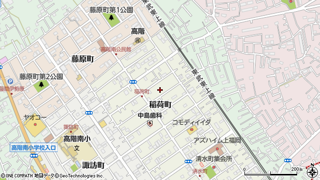 〒350-1144 埼玉県川越市稲荷町の地図