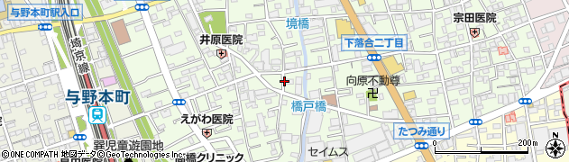 トラブル救急車周辺の地図