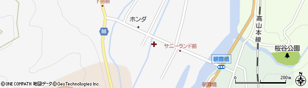 日立建機日本株式会社萩原営業所周辺の地図