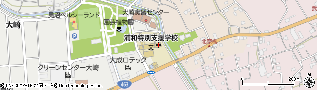 埼玉県さいたま市緑区大崎59周辺の地図