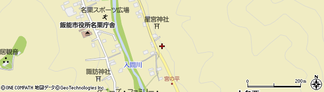 埼玉県飯能市上名栗216周辺の地図