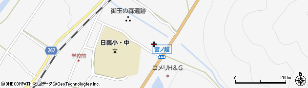 長野県木曽郡木曽町日義1825周辺の地図