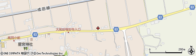 千葉県成田市大和田677周辺の地図