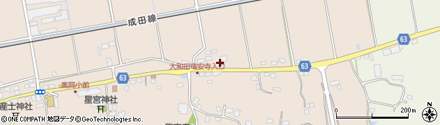 千葉県成田市大和田518周辺の地図
