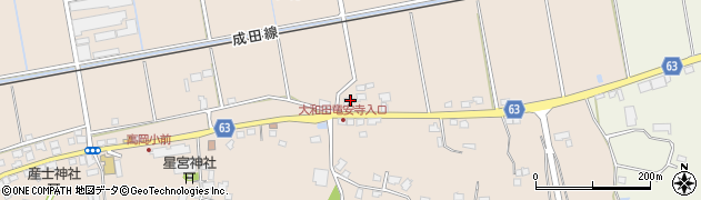 千葉県成田市大和田515周辺の地図