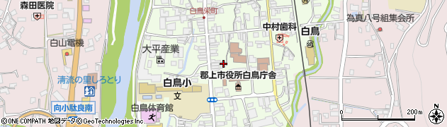 岐阜県郡上市白鳥町白鳥43周辺の地図