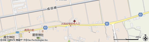 千葉県成田市大和田517周辺の地図
