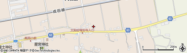 千葉県成田市大和田441周辺の地図