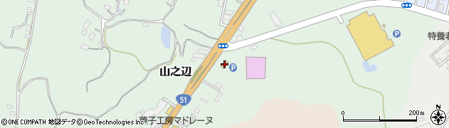 ファミリーマート香取山之辺店周辺の地図
