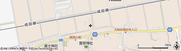 千葉県成田市大和田323周辺の地図