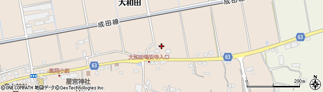 千葉県成田市大和田443周辺の地図