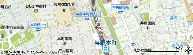 串春亭周辺の地図