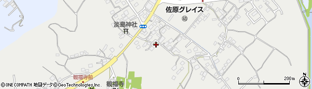 千葉県香取市牧野周辺の地図