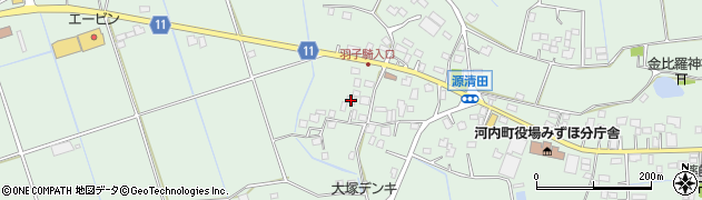 秋山・煙火店周辺の地図