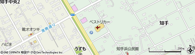 スーパータイヨー知手店周辺の地図