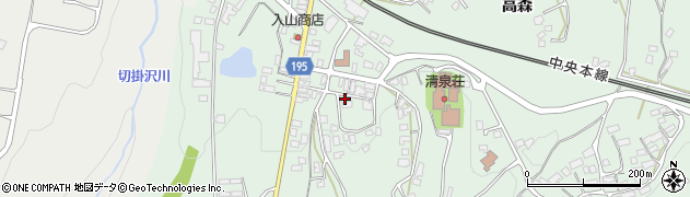 長野県諏訪郡富士見町境7307周辺の地図