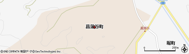 福井県越前市菖蒲谷町周辺の地図