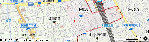 埼玉県さいたま市中央区下落合1071周辺の地図