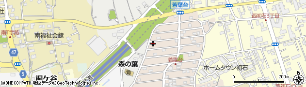 千葉県流山市若葉台81周辺の地図