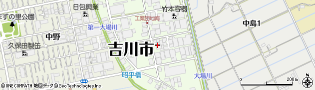 有限会社北信紙業吉川支店周辺の地図