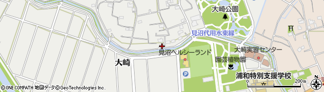 埼玉県さいたま市緑区大崎3150周辺の地図