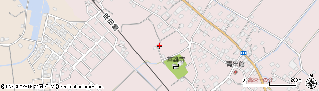 千葉県香取市一ノ分目周辺の地図