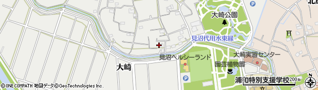埼玉県さいたま市緑区大崎3140周辺の地図