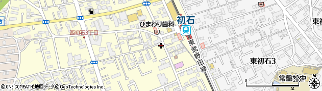 ニッポンレンタカー初石駅前営業所周辺の地図