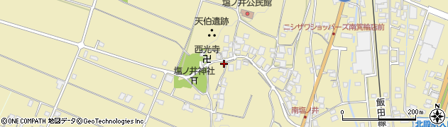 長野県上伊那郡南箕輪村塩ノ井554周辺の地図