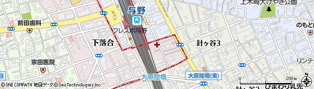 埼玉県さいたま市中央区下落合1655周辺の地図