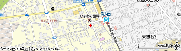 千葉銀行初石支店 ＡＴＭ周辺の地図