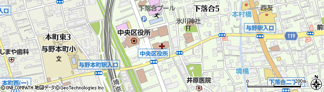 ゆうちょ銀行与野店周辺の地図