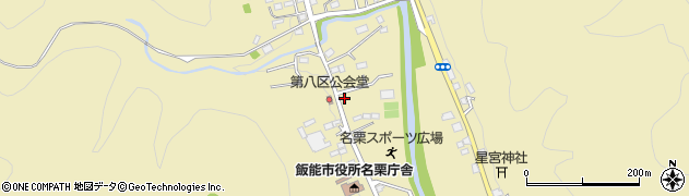 埼玉県飯能市上名栗3102周辺の地図