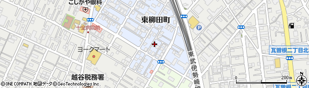 埼玉県越谷市東柳田町10周辺の地図