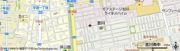 埼玉県吉川市栄町771周辺の地図
