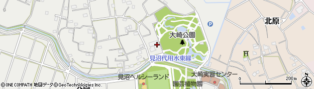 埼玉県さいたま市緑区大崎3158周辺の地図