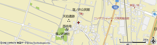 長野県上伊那郡南箕輪村塩ノ井584周辺の地図