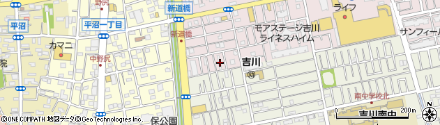 埼玉県吉川市栄町769周辺の地図