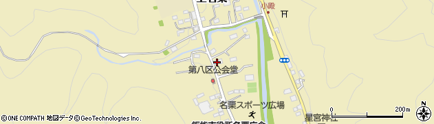 埼玉県飯能市上名栗3095周辺の地図