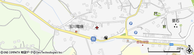 千葉県香取市香取1357周辺の地図