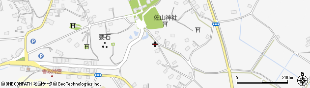 千葉県香取市香取1707周辺の地図