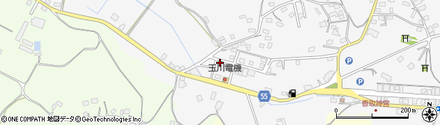 千葉県香取市香取1206周辺の地図