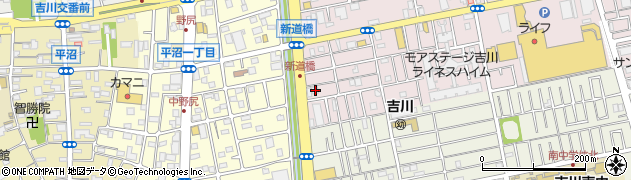 埼玉県吉川市栄町757周辺の地図