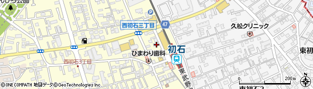 ガッツレンタカー流山おおたかの森・初石駅前店周辺の地図
