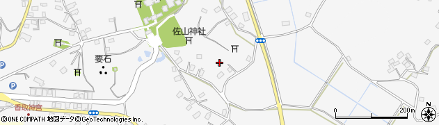 千葉県香取市香取225周辺の地図