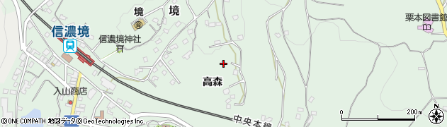 長野県諏訪郡富士見町境7599周辺の地図