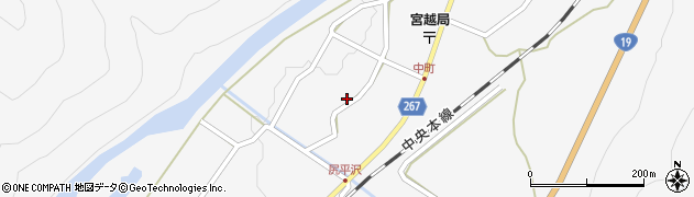 長野県木曽郡木曽町日義下町周辺の地図