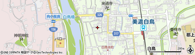 岐阜県郡上市白鳥町白鳥1006周辺の地図